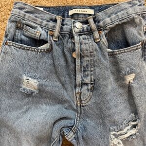 PacSun Women's Distressed Blue Jeans size 23